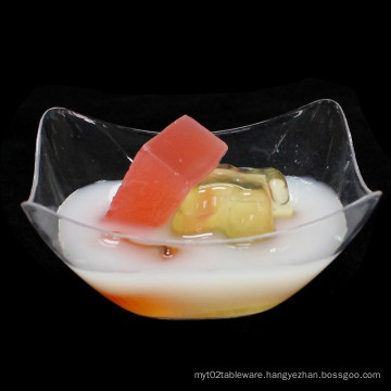 PP/PS Plastic Bowl Disposable Bowl Cambered Square Bowl